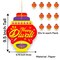 10ct Paper Happy Diwali Hanging , Diwali Decoration, Diwali Decor, Diwali Decorations, Diwali Party, Deepawali Hanging, Diwali Garland